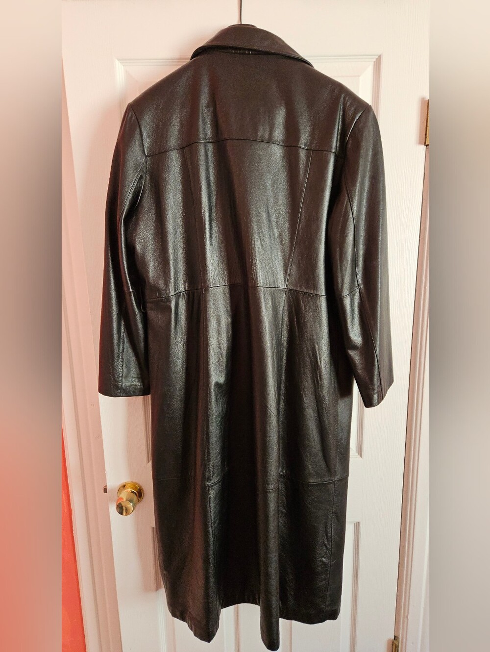 Pelle Studio Leather Duster Length Coat - Picture 2 of 3